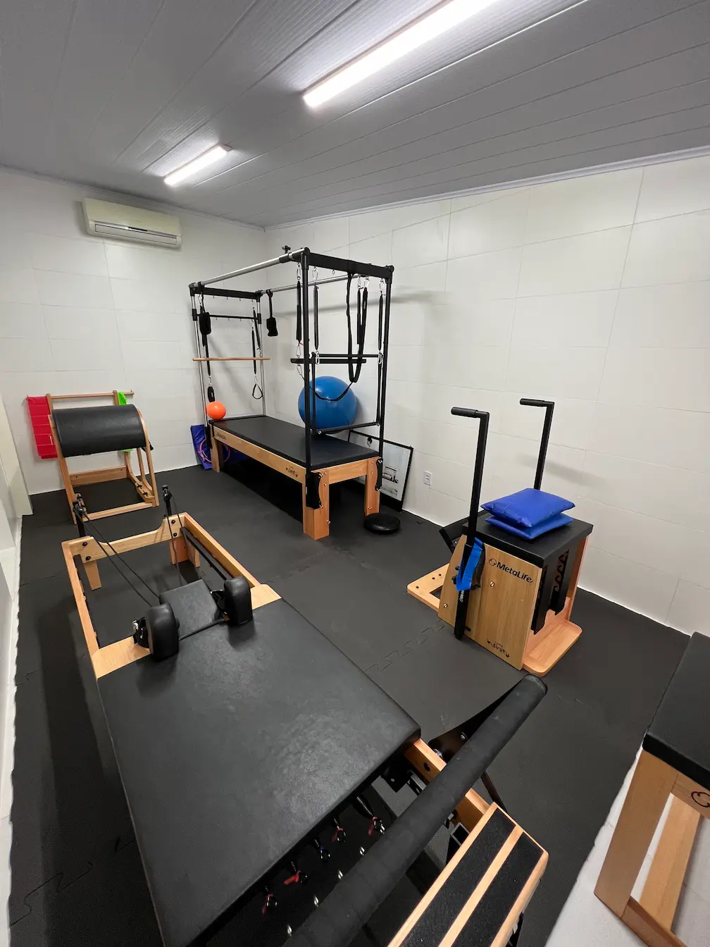 Aula de Pilates na FisioAbreu